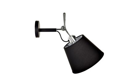    - Tolomeo Parete diffusore 24cm black/black matte