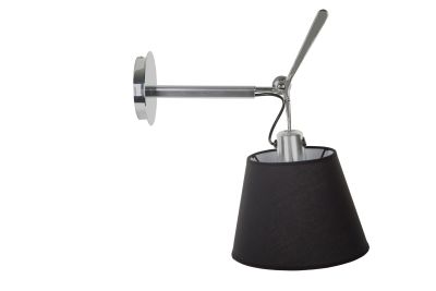    - Tolomeo Parete diffusore 24cm black/chrome