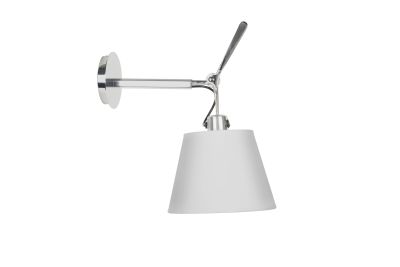    - Tolomeo Parete diffusore 24cm white/chrome