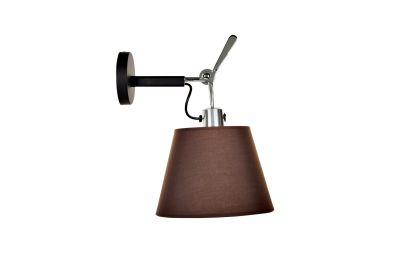    - Tolomeo Parete 18cm brown/black matte