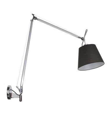   - Tolomeo Parete basculante 18cm black/chrome