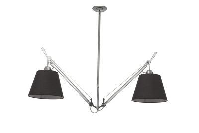     Tolomeo Suspension Basculante 36cm black/chrome