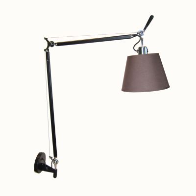   - Tolomeo Parete basculante 18cm brown/black matte